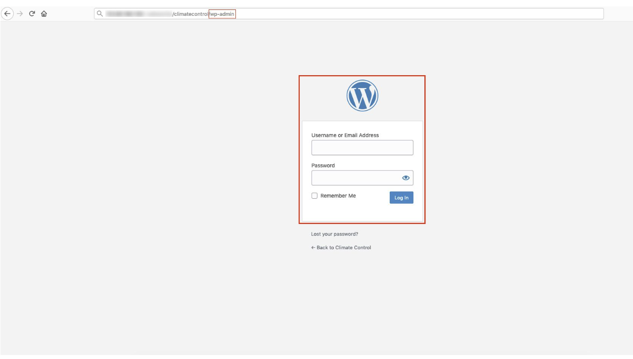 How To Login To a WordPress Website